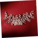 Housoutil Bridal Hair Accessory Wedding Hair Comb Bridal Hair Comb Wedding Side Comb Wedding Hair Clip Crystal Hair Comb Vine Side Comb Crystal Headpiece Dress The Photo Bride - Buy Online on GoSupps.com