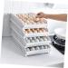 GLEAVI Box 30 Drawer Fridge Eggs Food Egg Filler Refrigerator Crisper Organizer Egg Carton Organic Stacker As Shown 33X26.5X14.3cm - Buy Online on GoSupps.com
