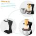 Frcolor 3-Piece Wet Shave Razor Set with Bowls & Stand - Perfect Gift for Men - Stainless Steel Shaving Kit in Assorted Colors - Buy Online on GoSupps.com