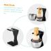 4-Piece Men's Grooming Kit - Portable Shaving Set with Cream Brush & Wood Shaving Cup - Buy Online on GoSupps.com