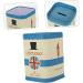 Minkissy Razor Blade Storage Box - 3-Set Dispenser & Waste Container for Easy Shaving - Iron Blue 7.6x7.6cm - Buy Online on GoSupps.com