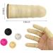 100 Pcs White Disposable Latex Finger Cots - Anti-Static Finger Protection for Dressing & Hygiene - Buy Online on GoSupps.com