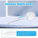 VANZAVANZU Loofah Sponge Set: 17 Anti-Slip Long Handle Body Scrubber with Exfoliating Shower Sponge - White - Buy Online on GoSupps.com