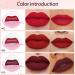 Dark Ruby Deep Red Purple Matte Velvet Lazy Lipstick Set - Long Lasting & Waterproof Lipstick Packs for Women - 3Pcs Smudge Proof Lip Stain Gloss Makeup Set (Pack of 1) - Buy Online on GoSupps.com