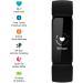 Fitbit Inspire 2 Health & Fitness Tracker with a Free 1-Year Fitbit Premium Trial 24/7 Heart Rate Black/Black One Size (S & L Bands Included) - Buy Online on GoSupps.com
