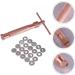YARDWE Miniature Alloy Rotary Clay Extruder with 20 Discs - Clay Tool for Precise Clay Modeling - Buy Online on GoSupps.com