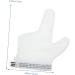 ORFOFE Anti-Eating Gloves Baby Mitts - Stop Thumb Sucking Kit | Nylon Orthotics Thumb Protector for Babies | White 13x7.5cm - Buy Online on GoSupps.com