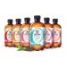 Gutsy Captain Kombucha Zero - Zero Calories & Sugar | Raw Vegan Bio Kombucha Tea | 12 x 400ml Mix Box - Unpasteurized Living Cultures - Buy Online on GoSupps.com