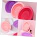 FRCOLOR Makeup Brush Scrub Pad Beauty Cleaning Tool Foldable Cleaner Bow Makeup Accessories Silicone Cleaning Mat Cosmetic Brush Washing Foldable Brush Make up Cleaning Bowl Silica Gel 15x1.2x4.2cm Pink - Buy Online on GoSupps.com
