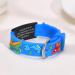 XUANPAI Personalized Kids Safety Wristband Bracelet - Waterproof Cartoon Style Child ID Bracelet for Emergency Contact & Medical Info, Boys Girls Teenagers - Blue - Buy Online on GoSupps.com