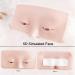 Silicone Makeup Practice Face Board for Beginners - Professional Eyebrow and Eye Training Tool (White) - Buy Online on GoSupps.com