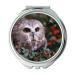 YENDOSTEEN Mirror Travel Mirror owl city tour owl wallpaper pocket mirror portable mirror