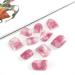 Sethexy Rose Red Gradient Short Square False Nails - 24 PCS Acrylic Press-On Nail Tips for Women & Girls | Fast International Shipping - Buy Online on GoSupps.com