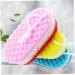 FRCOLOR 8 Pcs Bath Sponge Set - Exfoliating Loofah Ball for Adults & Kids | Ideal Household Spa Scrubber & Filter Cotton Pads - Buy Online on GoSupps.com