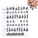 6 Sheets Flame Nail Art Stickers Decals 3d Self-adhesive Flame Nail Sticker Nail Art Designs for Manicure Tips Decoration Diy Nail Art Supplies Black