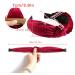scicent Head Bands Adult Women Velvet Plain Headbands Fashion Knot Turban Hairband Elastic Hair Band for Girls - Navy - Buy Online on GoSupps.com