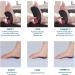 Plantar Fasciitis Arch Support Insoles- Deep Heel Cup, 3/4 Firm Orthotic Inserts for Plantar Fasciitis, Heel Spur, Flat Feet - Men9-11/Women10-12 - Buy Online on GoSupps.com
