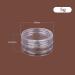 GEESUI Transparent Empty Jars - 50 Pack 5ml Mini Cream Containers with Screw Cap for Cosmetics Lip Balm Lotion & Mini Candles - Ideal for Travel & Samples - Buy Online on GoSupps.com