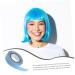 1 Roll Wig Film Hair Glue for Lace Wigs Wig Lace Glue Wig Adhesive Toupee Adhesive Tape Lace Wig Glue Wig Tape Hair Tape Lace Front Glue Scalp Tape for Wigs Lace Tape Tissue Didiseaon 4.70X4.70X1.30CM Blue - Buy Online on GoSupps.com
