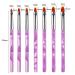 Buy Ebanku 14 PCs Professional Nail Brush Set for Gel & Acrylic Nail Art - International Shipping Available - Buy Online on GoSupps.com