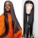 32 inch Lace Front Wigs Human Hair 180% Density 13x4 HD Lace Front Wig Pre Plucked with Baby Hair Straight Wigs Human Hair for Black Women Brazilian Virgin Straight Lace frontal Wigs Natural Black 32 Inch 13x4 lace wig 180…