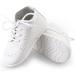 Mint Green PU Leather Baby Shoes | Anti-Slip Rubber Sole | 9-12 Months White - Buy Online on GoSupps.com
