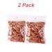 Kyerivs 200 Pcs Brown Acrylic False Nails Tips for Hand Practice | Removable Training Manicure Tools & Accessories - Buy Online on GoSupps.com
