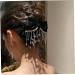 FRCOLOR Bow Hairpin Womens Hair Accessories Black Hair Clips Hair Accessories for Women Goody Hair Clips for Women For Hair Tiara Female Hairpin Tassel Yang Ying Rhinestones - Buy Online on GoSupps.com