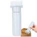 HEKARBAMILL Hair Oil Applicator Bottle 180ml Root Comb Applicator Bottle with Clear Scale and 13 Oil Outlets Portable Hair Dye Bottle for Hair Care and Styling Blue Applicator Bottles