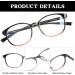 Yukang Blue Light Filter Glasses for Women - TR90 Super Light Gaming Goggles in Loyal Gray/Pink - Stylish Computer Glasses for Eye Protection - Buy Online on GoSupps.com