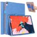 Case for Galaxy Tab S6 10.5 Jennyfly PU Leather Auto Wake/Sleep with Pen Holder Strap & Hand Strap & Card Slot Hand Free Stand Protective Cover for Samsung Galaxy Tab S6 10.5(SM-T860/T865/T867)-Blue Galaxy Tab S6 10.5(SM-T860/T865/T867) Blue