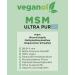 Veganol MSM Crystals 500G - Pure Vegan Methylsulfonylmethane 99.9% Purity High Bioavailability Dietary Supplements for Humans & Pets Made in Germany - Buy Online on GoSupps.com