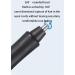 2024 Painless Ear and Nose Hair Trimmer - Battery Operated Double Edged Blade for Men & Women Easy Clean (Black - Buy Online on GoSupps.com