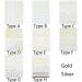 Gold/Silver Nail Art Geometric Pattern Decals Curve Patch 3D Nail Sticker Fake Fingernail Accessories Stripe Lines Nail Paste(Type B gold) Goldtype B - Buy Online on GoSupps.com