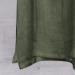 Women's Breathable Cotton Linen V Neck Top | Loose Fit Summer Blouse - E-Army Green | 3/4 Sleeve, Plus Size 3XL - Buy Online on GoSupps.com