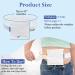 Feeding Tube Belt Holder for Peritoneal Dialysis - Protective Pouch for G/Peg/J Catheters - Abdominal Support Accessory for Adults | Large Size 6x6 - Buy Online on GoSupps.com