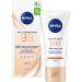 Nivea 5 in 1 day care BB 24h moisture SPF 15 tinted day cream for light skin types face cream with organic jojoba oil and make-up pigments tube