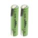 (2-Pack) Exell 1.2V NIMH AAA 800mAh Rechargeable Batteries w/Tabs use with Electric Razors toothbrushes high Power Static Applications (Telecoms UPS and Smart Grid) Electric Tools Electric mopeds
