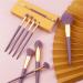 Premium Makeup Brushes Set - Foundation Eyebrow and Eyeshadow Brushes for Flawless Application | International Shipping Available - Buy Online on GoSupps.com