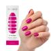 Maniko UV gel strips - self -adhesive nail film for up to 2 applications - vegan & long -lasting - manicure for natural nails (20 UV gel strips) (pinky promise)