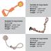 Dog Rope Toys for Aggressive Chewers Dog Toys for Large Dogs Dog chew Toy Set for Medium Dogs Cotton Dog Rope Toy for Teething Chewing Playing Resistant to Pull and Drag (Set of 8) - Buy Online on GoSupps.com