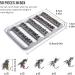 50-Part Fly Fishing Set | Colorful Assortment of Dry & Wet Flies | Bionic Fly Accessories for International Fishing - Buy Online on GoSupps.com