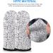 Operitacx 6 Pair Cut Resistant Finger Cots - Kitchen Cutting & Protective Sleeves for Safe Food Prep - Buy Online on GoSupps.com