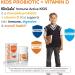 BioGaia Kids Immune Active Probiotic L. Reuteri + Vitamin D - 60 Chewable Tablets (Orange Flavor) - Buy Online on GoSupps.com
