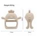 Non-Toxic Beige Animal Shaped Silicone Teething Mitten Toy - Buy Online on GoSupps.com