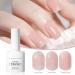 Gel Nail Polish Set Translucent Gel Nail Varnish Spring Pink Nail Polish Kit Sheer Nude Pink & Jelly Pink French Manicure Gel Nail Polish Soak-Off UV/LED 3 Color Nail Gel Gift - Buy Online on GoSupps.com
