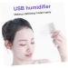 Gogogmee 1pc Mist Sprayer Face Moisturizing Sprayer Portable Humidifer Rechargeable Facial Sprayer Nano Facial Mister Mini Humidifier Steamer Eyeliner Stickers for Eyes Handy Sprayer White - Buy Online on GoSupps.com