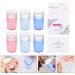 Beaupretty Clear Jelly Nail Art Stamper Kit - Double-Sided Silicone Punch & Scraper 3 Set (Random Color) - DIY Nail Art Tools for Perfect Designs - Buy Online on GoSupps.com