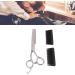 Hair Cutting Scissors Thinning Shears for Hair Cutting Stainless Steel Precise Cutting Salon Scissors with 2 Combs for Home and Salon Hair Styling - Buy Online on GoSupps.com