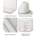1100ml Laundry Detergent Dispenser Large Capacity Liquid Detergent Dispenser with Measuring Cup Washing Powder Container - Buy Online on GoSupps.com
